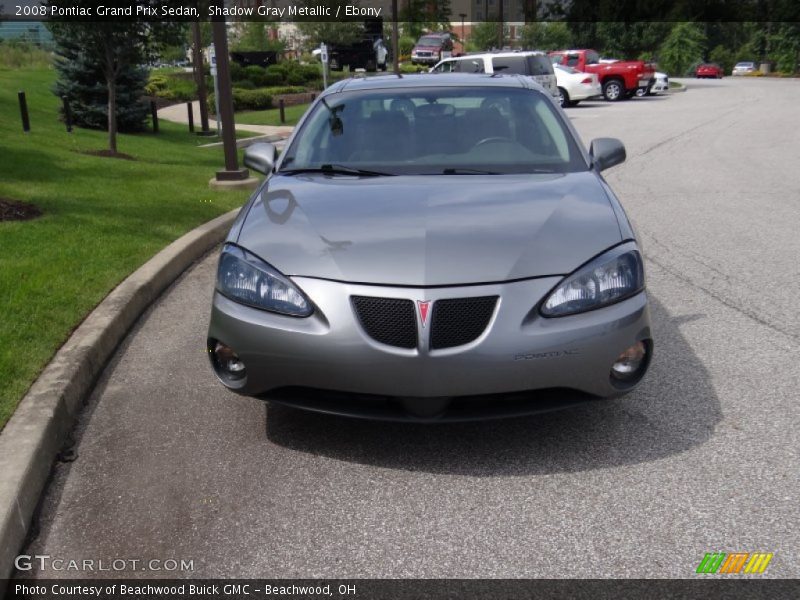 Shadow Gray Metallic / Ebony 2008 Pontiac Grand Prix Sedan