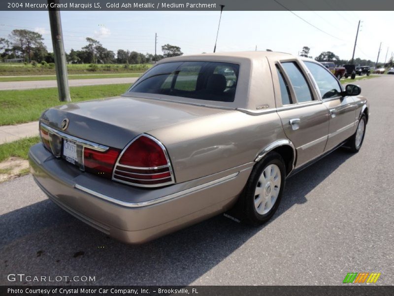 Gold Ash Metallic / Medium Parchment 2004 Mercury Grand Marquis LS