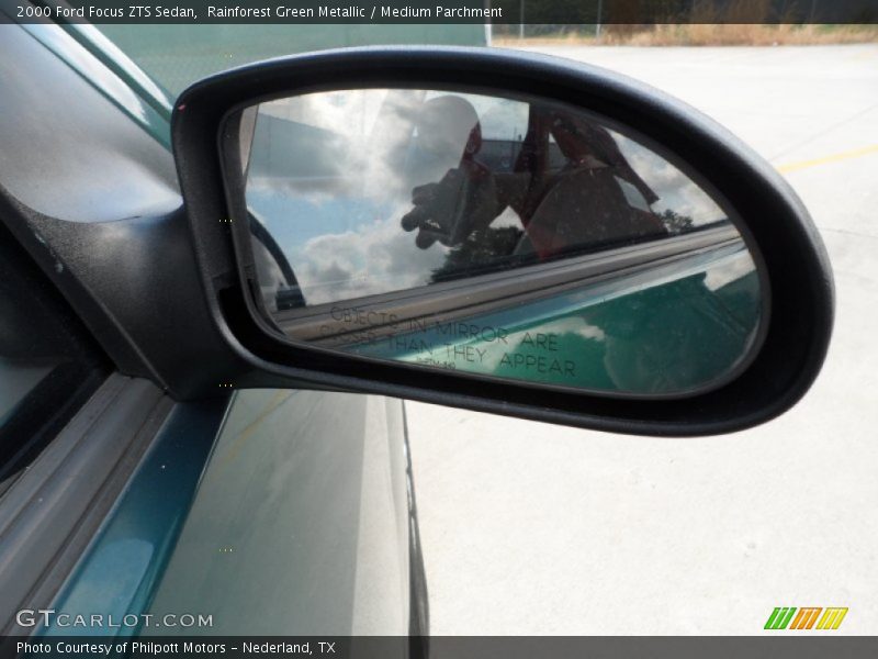 Rainforest Green Metallic / Medium Parchment 2000 Ford Focus ZTS Sedan