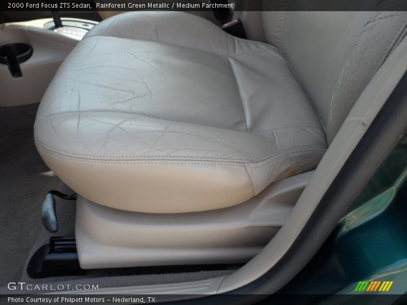 Rainforest Green Metallic / Medium Parchment 2000 Ford Focus ZTS Sedan