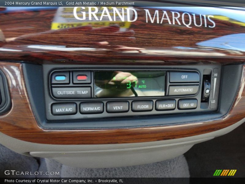 Gold Ash Metallic / Medium Parchment 2004 Mercury Grand Marquis LS