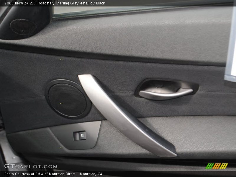 Sterling Grey Metallic / Black 2005 BMW Z4 2.5i Roadster