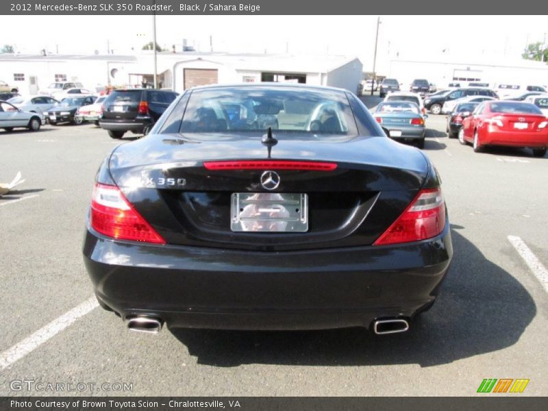 Black / Sahara Beige 2012 Mercedes-Benz SLK 350 Roadster