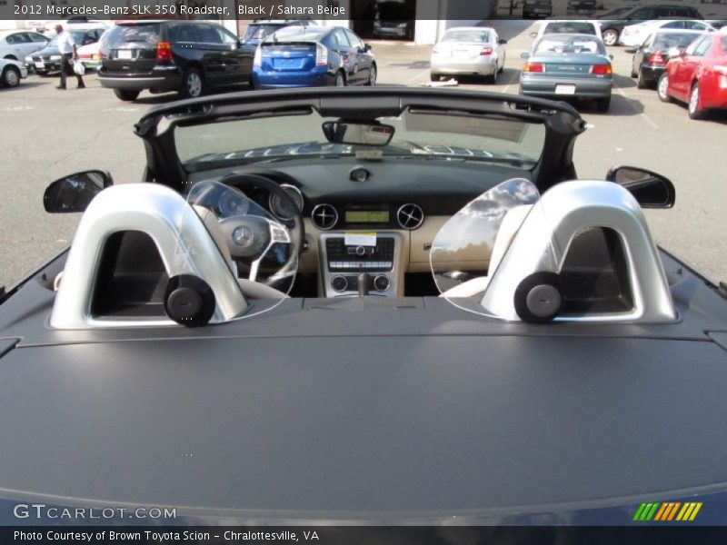 Black / Sahara Beige 2012 Mercedes-Benz SLK 350 Roadster