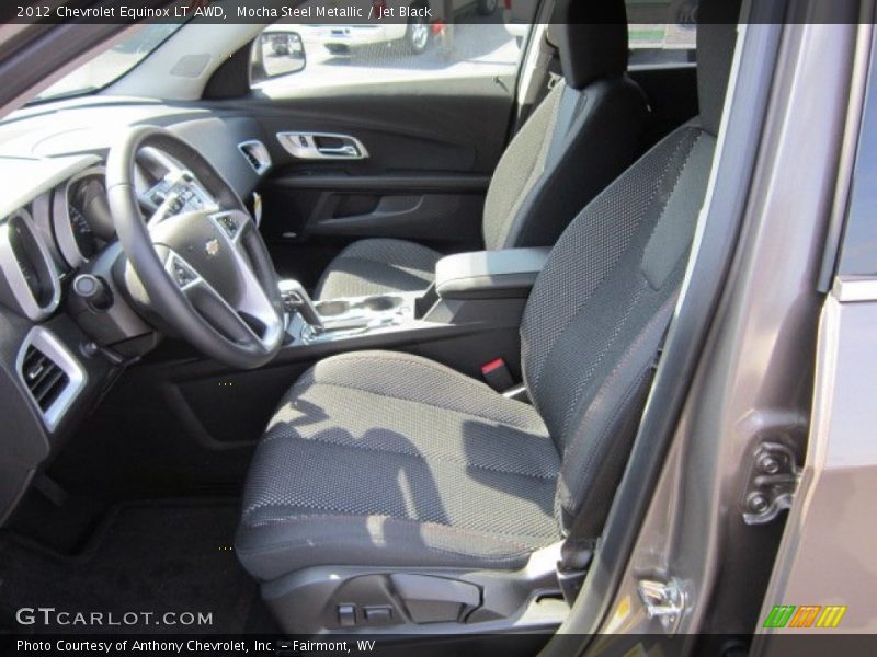  2012 Equinox LT AWD Jet Black Interior