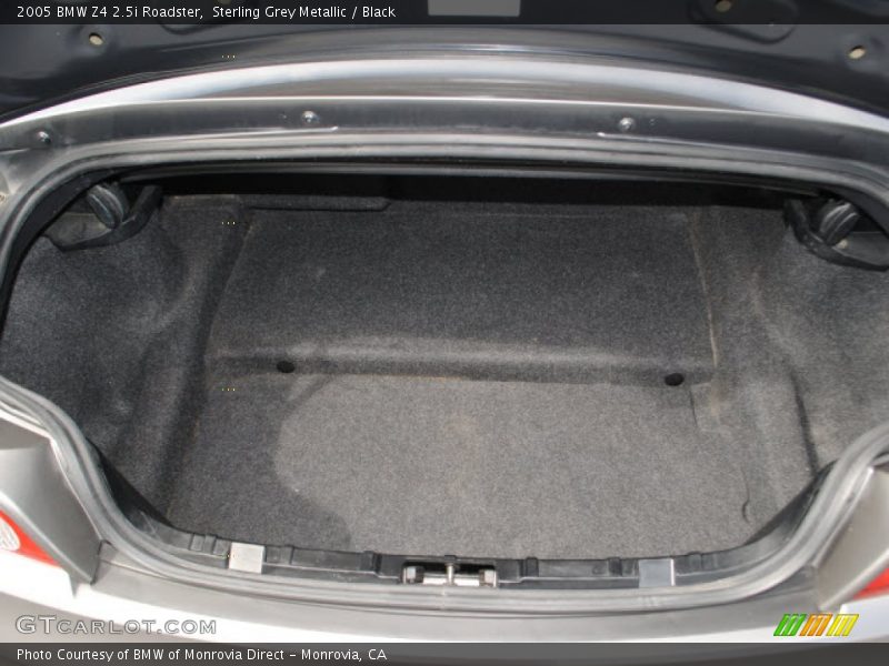 Sterling Grey Metallic / Black 2005 BMW Z4 2.5i Roadster