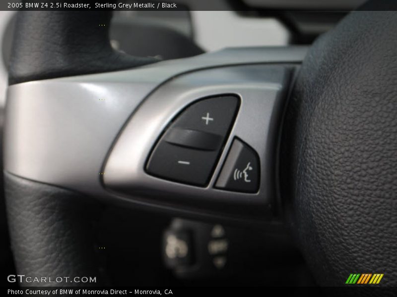 Sterling Grey Metallic / Black 2005 BMW Z4 2.5i Roadster