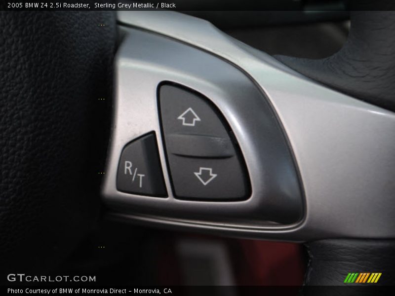 Sterling Grey Metallic / Black 2005 BMW Z4 2.5i Roadster
