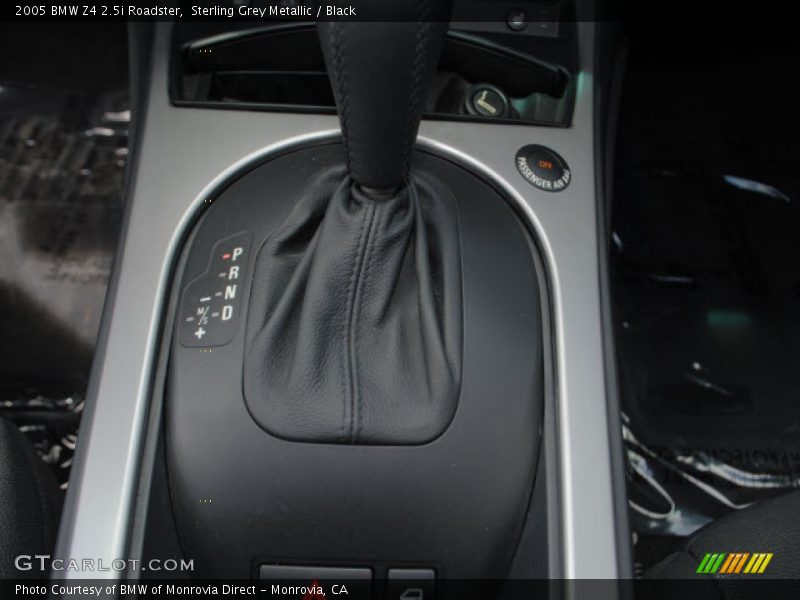 Sterling Grey Metallic / Black 2005 BMW Z4 2.5i Roadster
