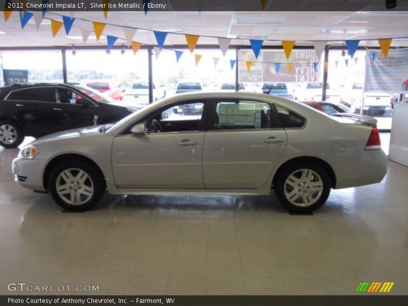 Silver Ice Metallic / Ebony 2012 Chevrolet Impala LT