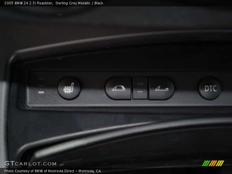 Sterling Grey Metallic / Black 2005 BMW Z4 2.5i Roadster