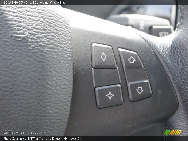 Alpine White / Black 2009 BMW X5 xDrive30i