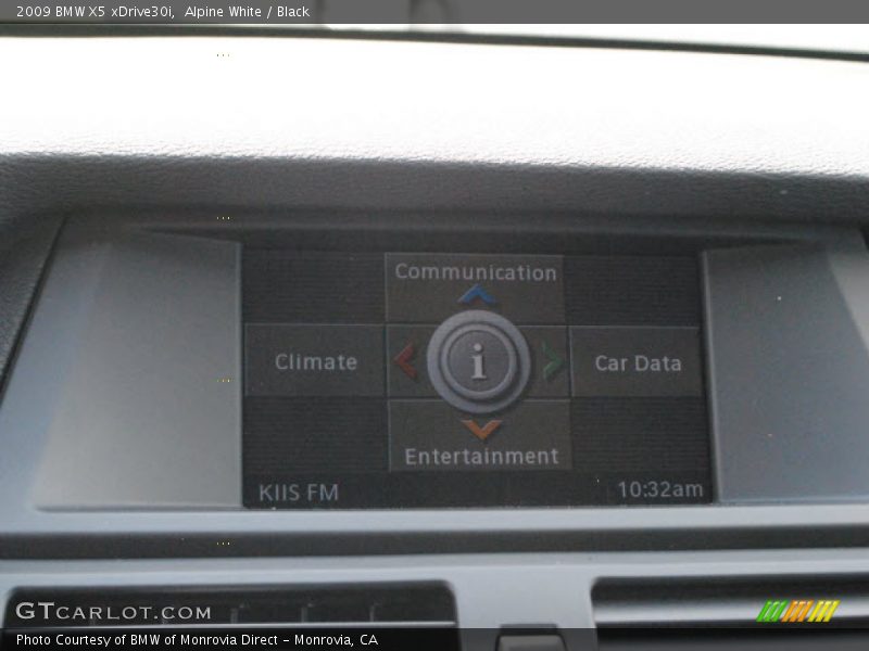 Alpine White / Black 2009 BMW X5 xDrive30i