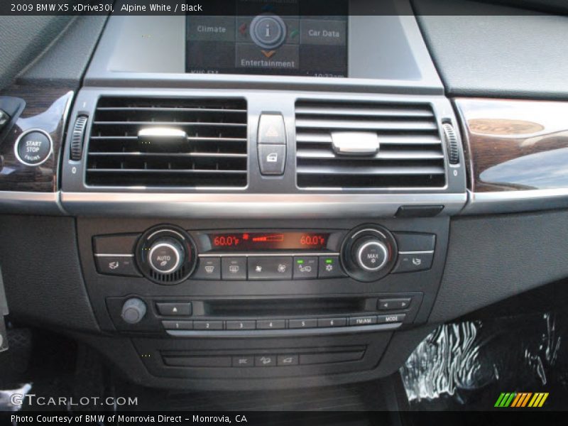 Alpine White / Black 2009 BMW X5 xDrive30i