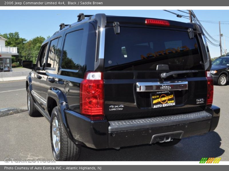 Black / Saddle Brown 2006 Jeep Commander Limited 4x4