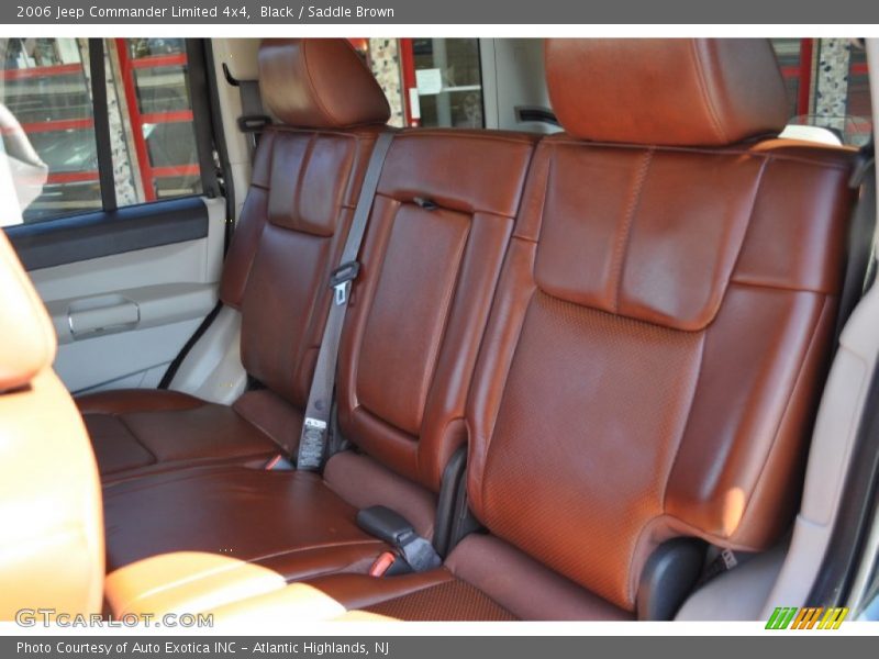 Black / Saddle Brown 2006 Jeep Commander Limited 4x4