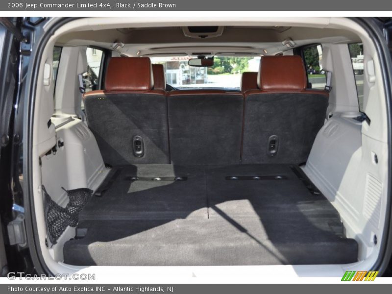 Black / Saddle Brown 2006 Jeep Commander Limited 4x4