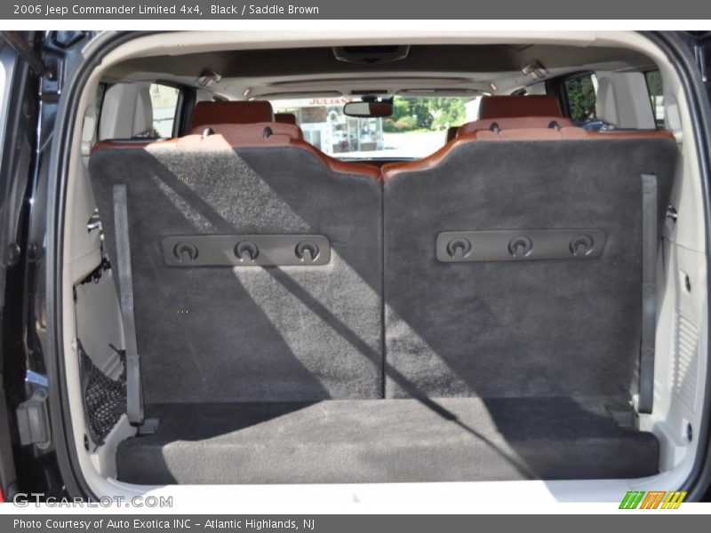 Black / Saddle Brown 2006 Jeep Commander Limited 4x4