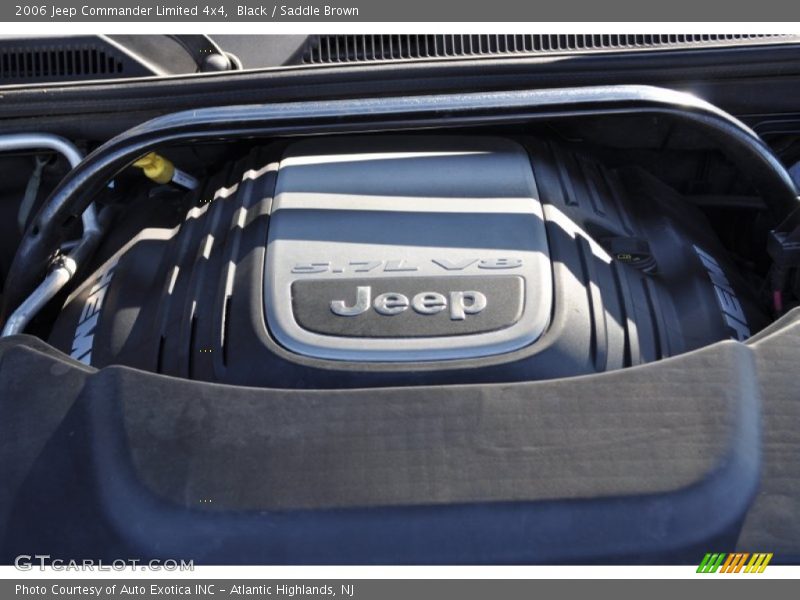 Black / Saddle Brown 2006 Jeep Commander Limited 4x4