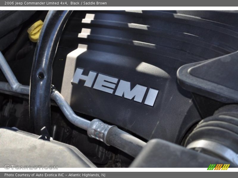 Black / Saddle Brown 2006 Jeep Commander Limited 4x4