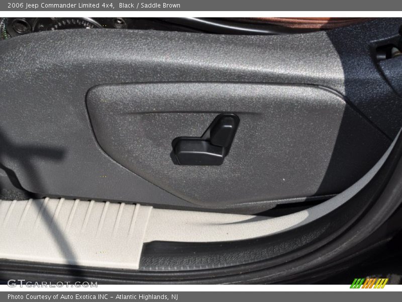 Black / Saddle Brown 2006 Jeep Commander Limited 4x4