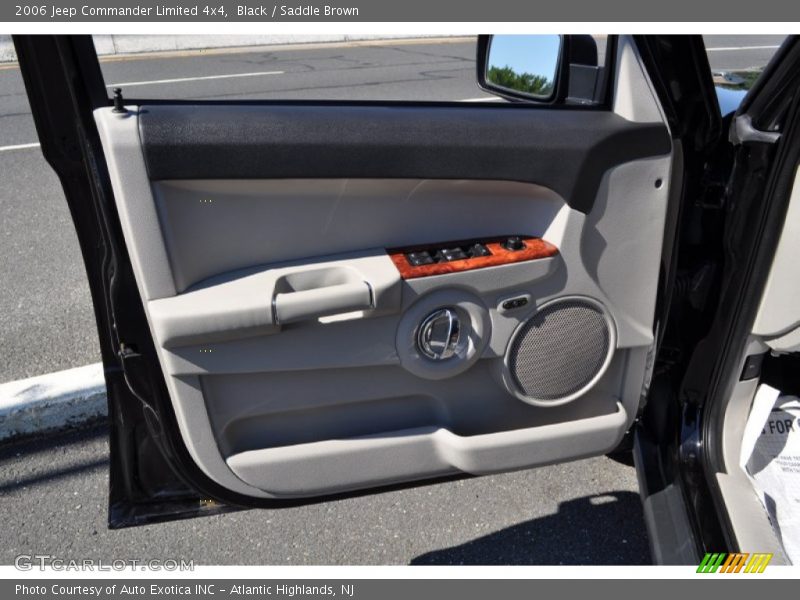 Black / Saddle Brown 2006 Jeep Commander Limited 4x4