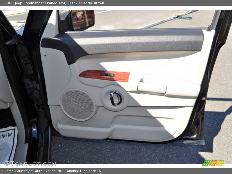 Black / Saddle Brown 2006 Jeep Commander Limited 4x4