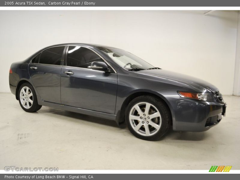 Carbon Gray Pearl / Ebony 2005 Acura TSX Sedan