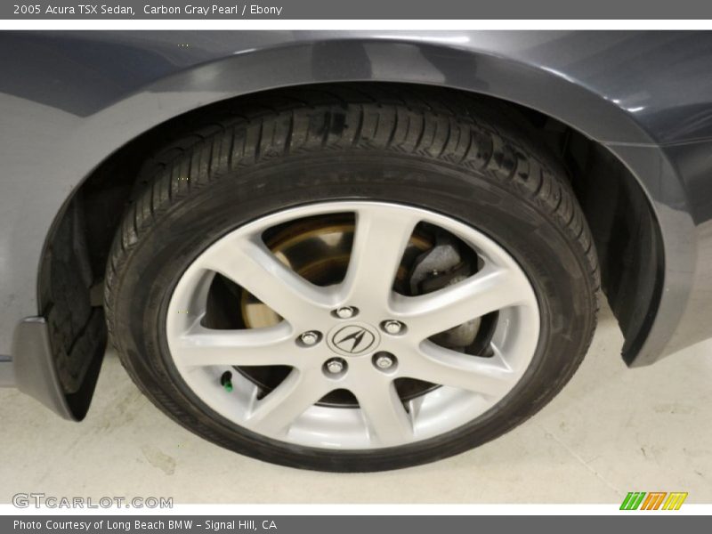 Carbon Gray Pearl / Ebony 2005 Acura TSX Sedan