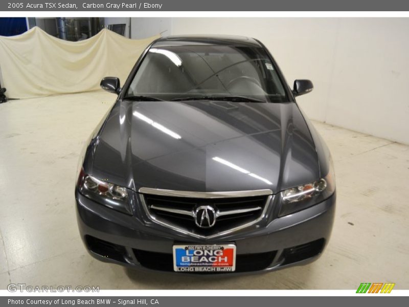 Carbon Gray Pearl / Ebony 2005 Acura TSX Sedan