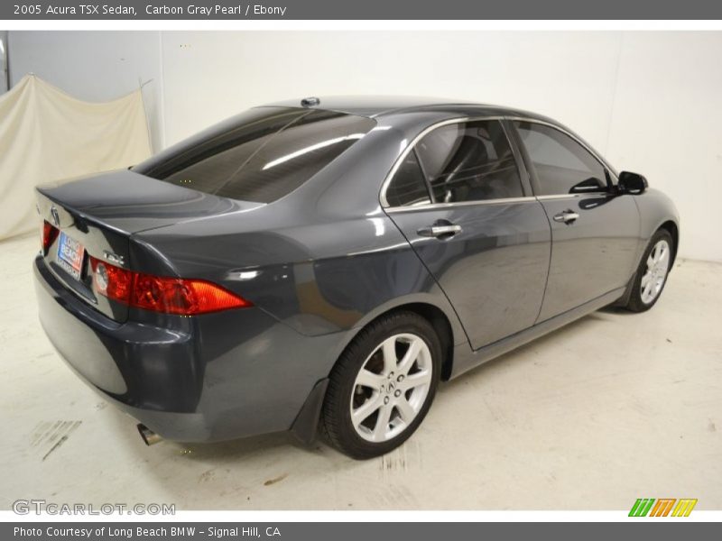 Carbon Gray Pearl / Ebony 2005 Acura TSX Sedan