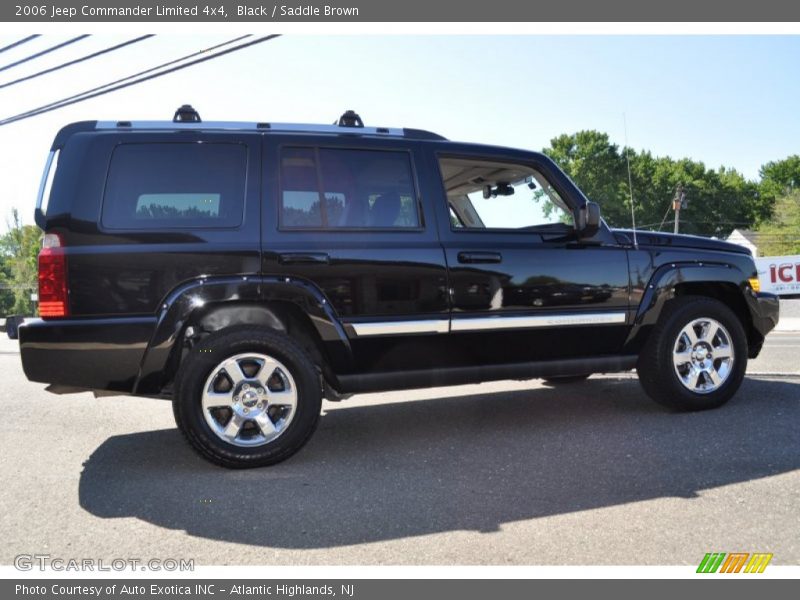 Black / Saddle Brown 2006 Jeep Commander Limited 4x4