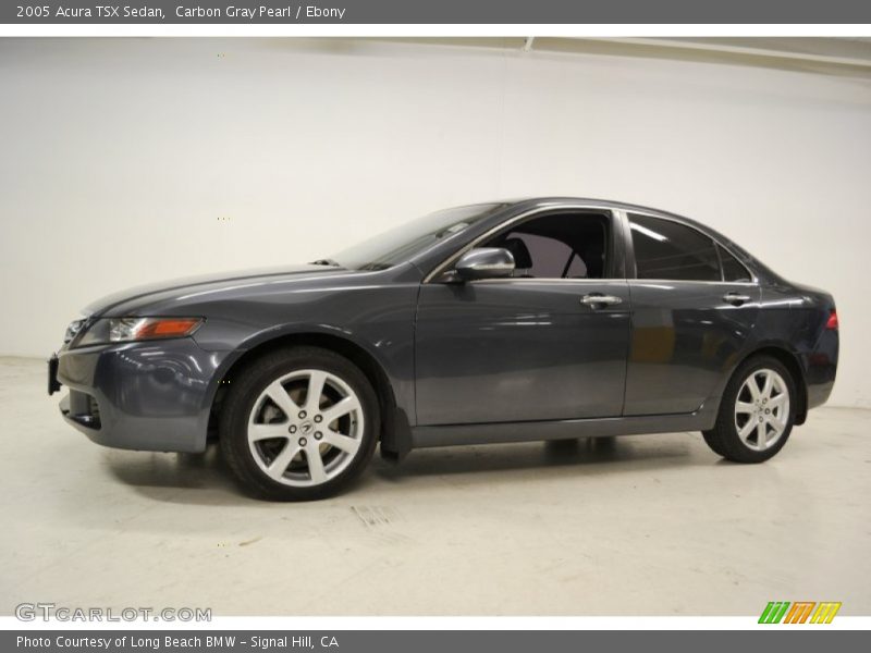 Carbon Gray Pearl / Ebony 2005 Acura TSX Sedan