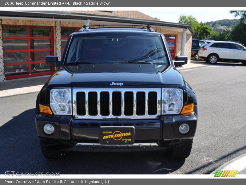 Black / Saddle Brown 2006 Jeep Commander Limited 4x4
