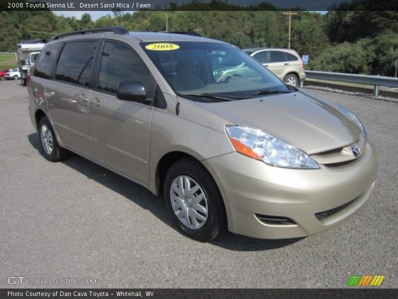 Desert Sand Mica / Fawn 2008 Toyota Sienna LE