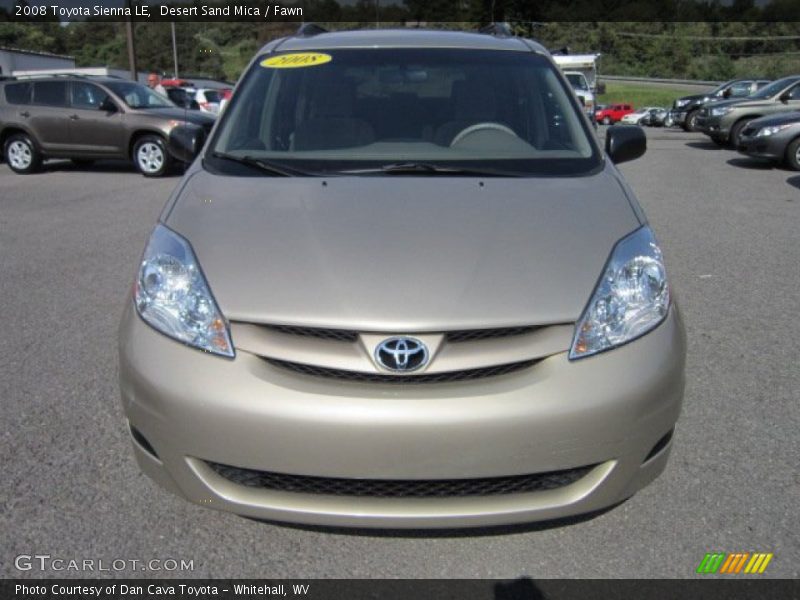 Desert Sand Mica / Fawn 2008 Toyota Sienna LE