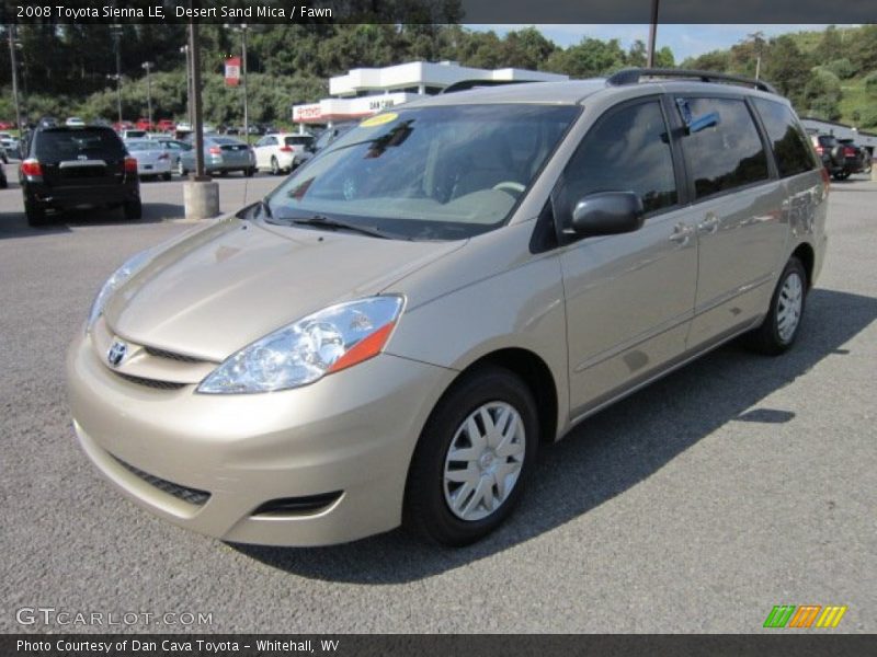 Desert Sand Mica / Fawn 2008 Toyota Sienna LE