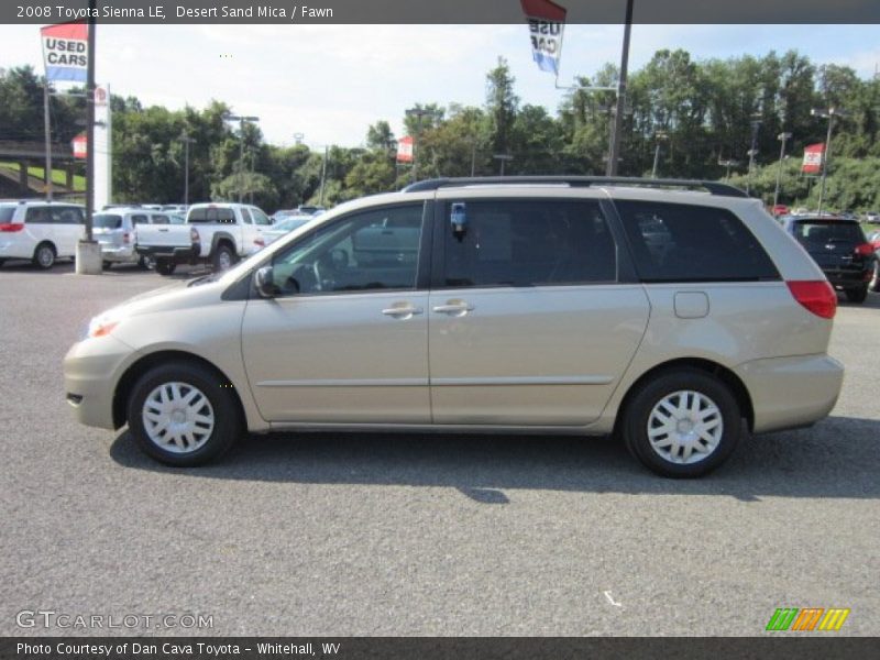 Desert Sand Mica / Fawn 2008 Toyota Sienna LE