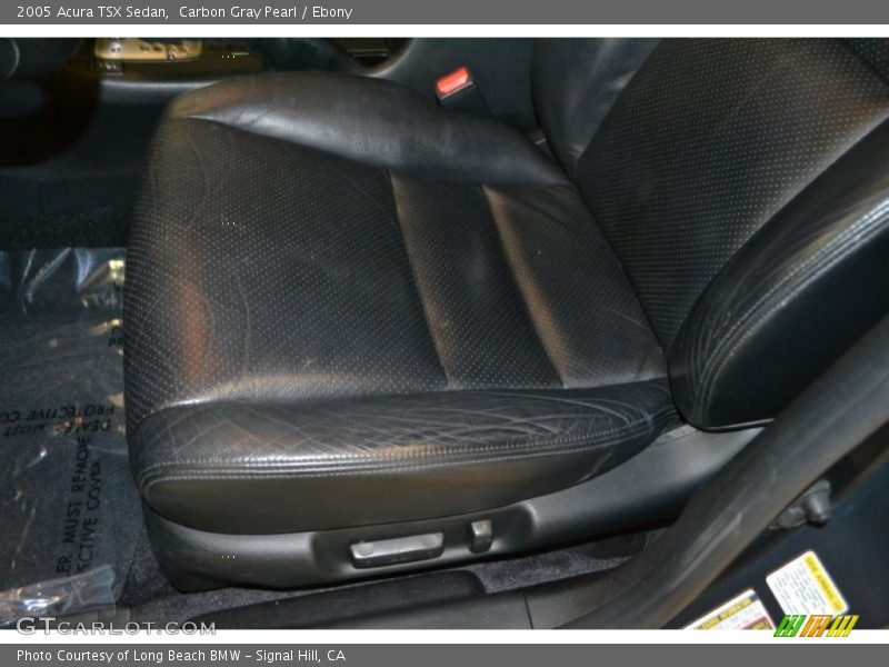 Carbon Gray Pearl / Ebony 2005 Acura TSX Sedan