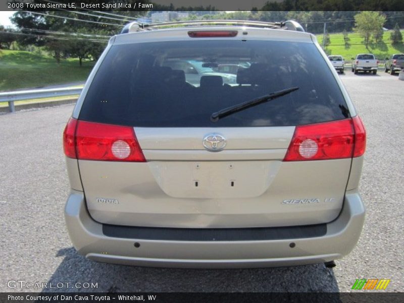 Desert Sand Mica / Fawn 2008 Toyota Sienna LE