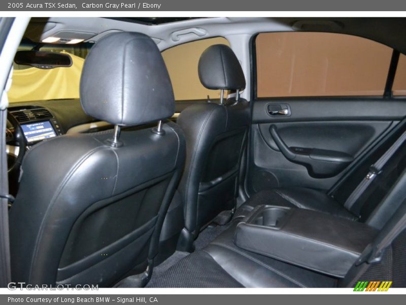 Carbon Gray Pearl / Ebony 2005 Acura TSX Sedan