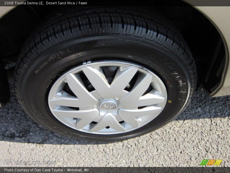 Desert Sand Mica / Fawn 2008 Toyota Sienna LE