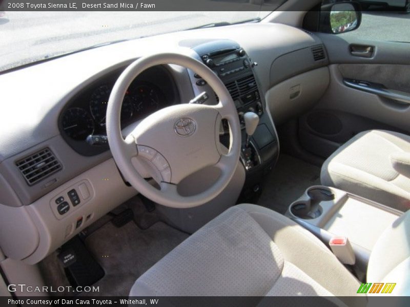 Desert Sand Mica / Fawn 2008 Toyota Sienna LE