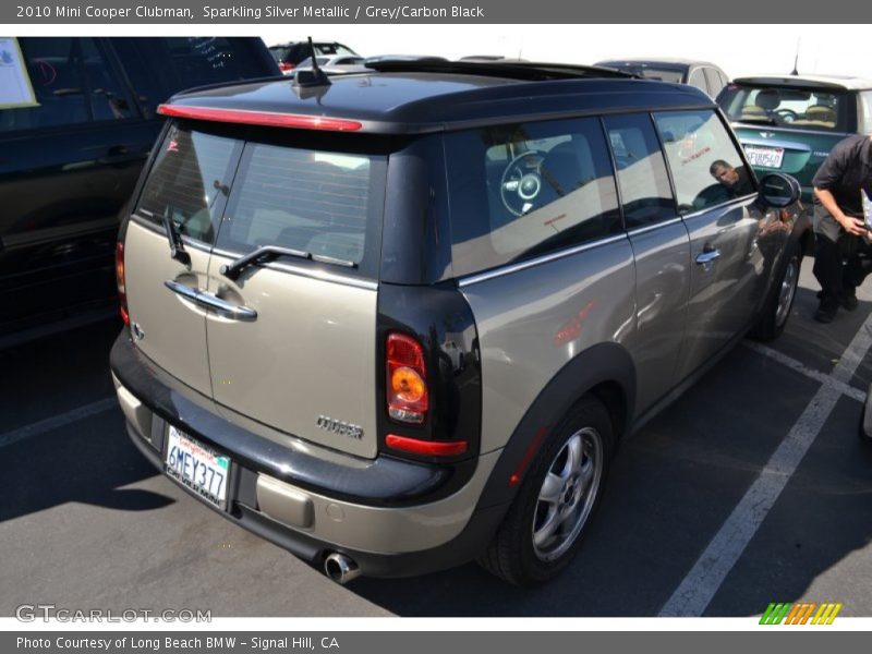 Sparkling Silver Metallic / Grey/Carbon Black 2010 Mini Cooper Clubman