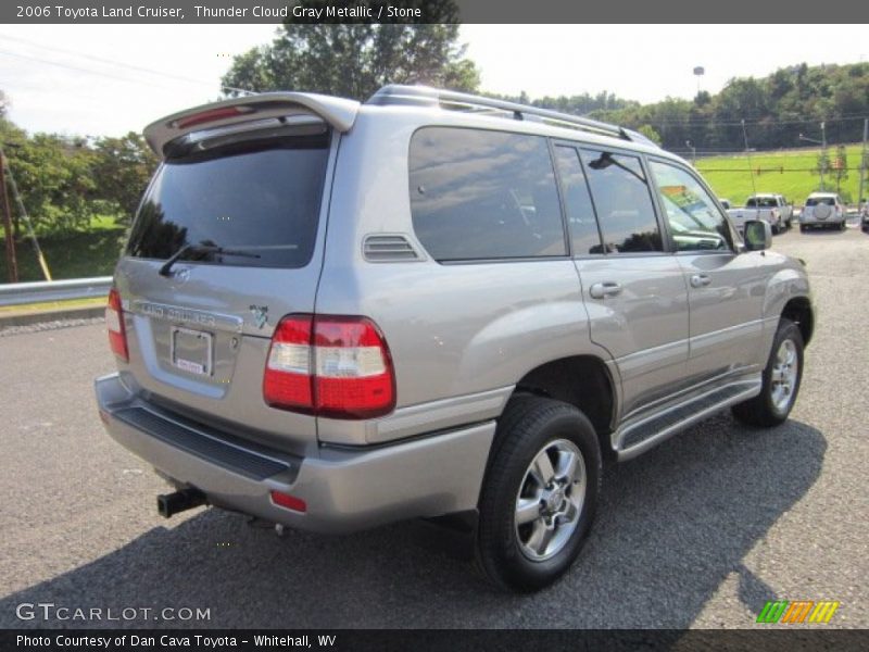 Thunder Cloud Gray Metallic / Stone 2006 Toyota Land Cruiser