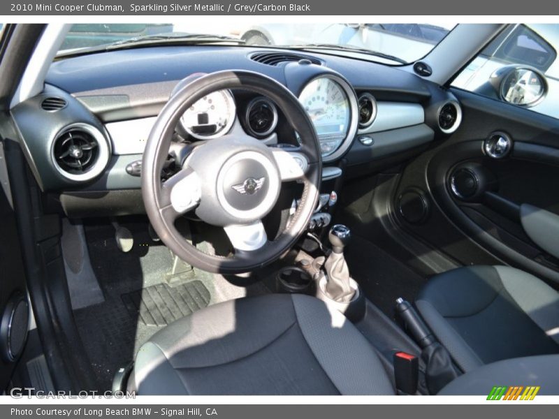 Sparkling Silver Metallic / Grey/Carbon Black 2010 Mini Cooper Clubman