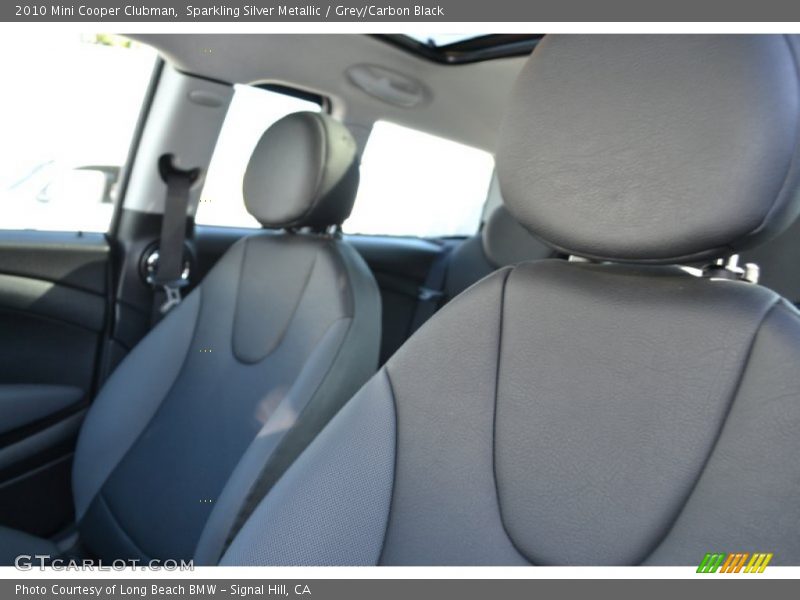 Sparkling Silver Metallic / Grey/Carbon Black 2010 Mini Cooper Clubman
