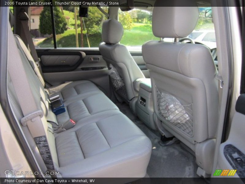Thunder Cloud Gray Metallic / Stone 2006 Toyota Land Cruiser