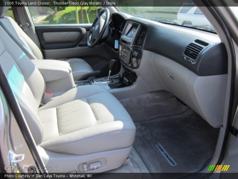 Thunder Cloud Gray Metallic / Stone 2006 Toyota Land Cruiser