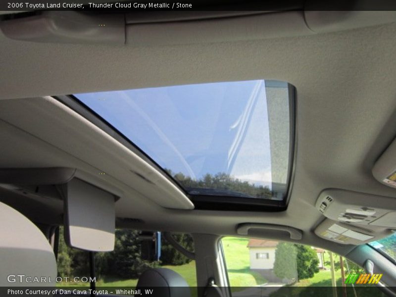 Thunder Cloud Gray Metallic / Stone 2006 Toyota Land Cruiser